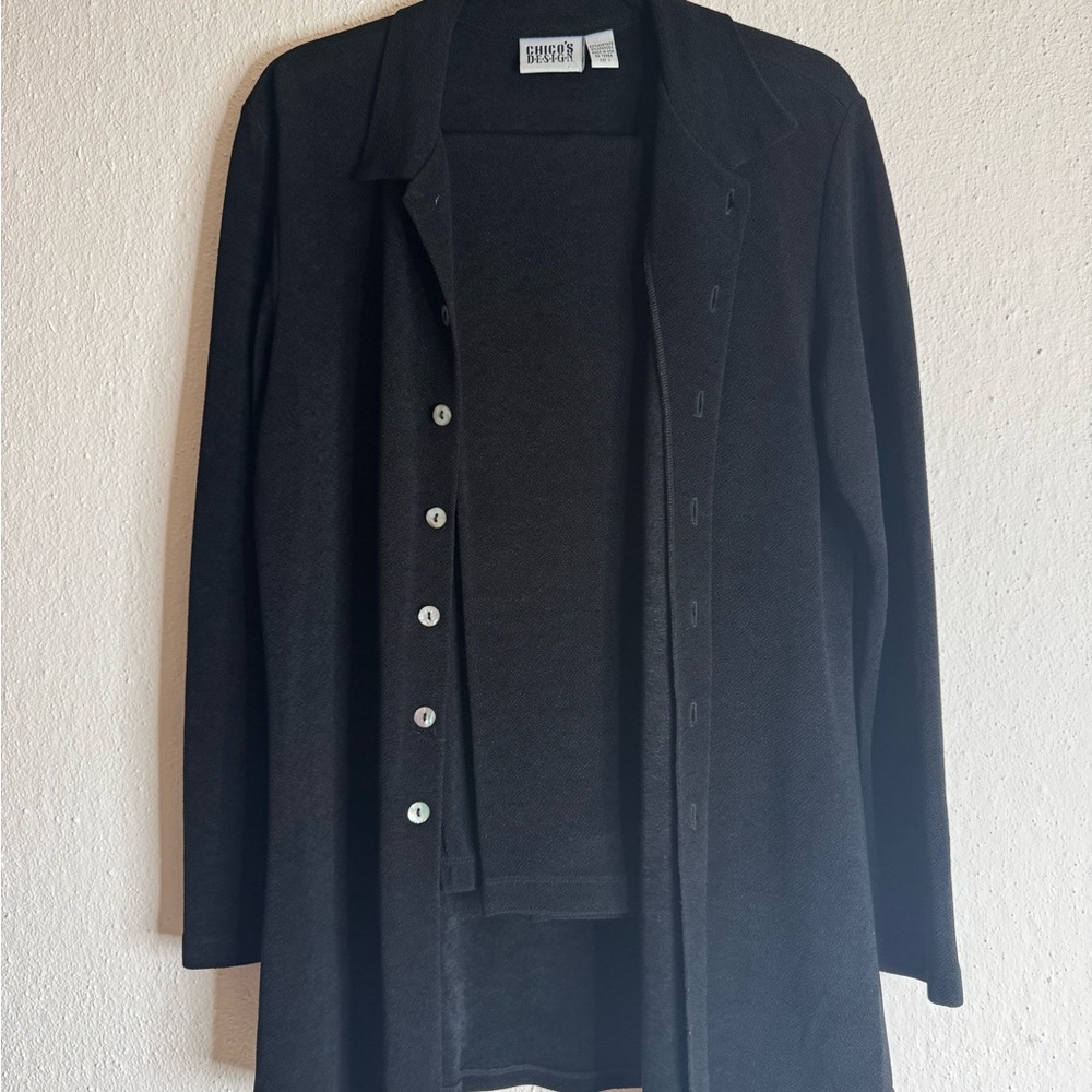 Chico's Design Black Women's Jacket and Pant